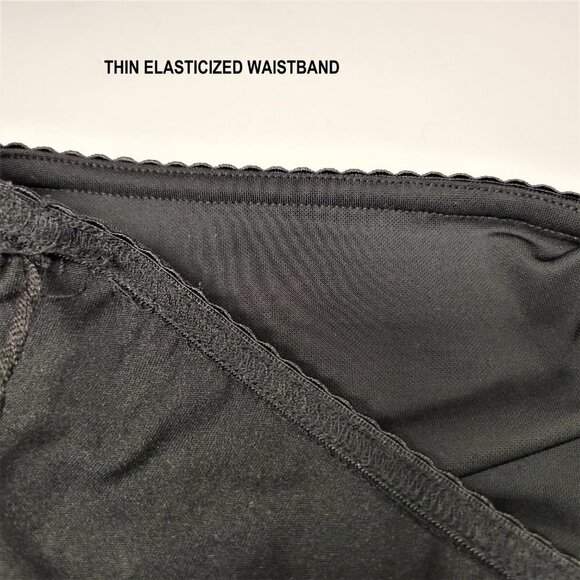 FIGURE Hugging Black Long Ruffles Skirt - Picture 5 of 6